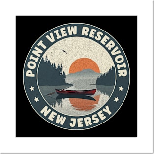 Point View Reservoir New Jersey Sunset Posters and Art